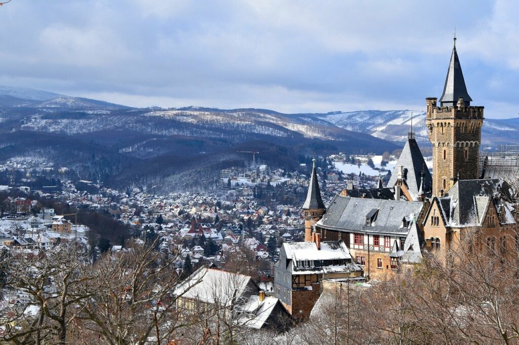 wernigerode, winter, agnesberg